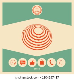 Logo design - Earth symbol