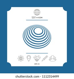 Logo design - Earth symbol