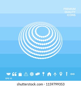 Logo design - Earth symbol