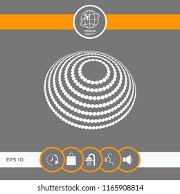 Logo design - Earth symbol