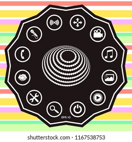 Logo design - Earth symbol