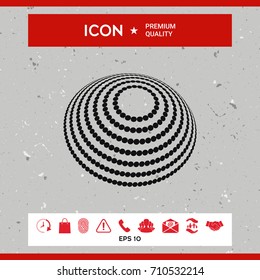 Logo design - Earth symbol