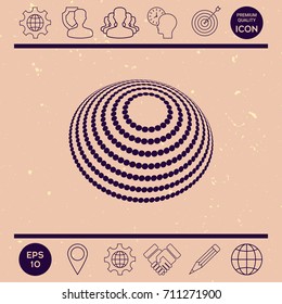 Logo design - Earth symbol