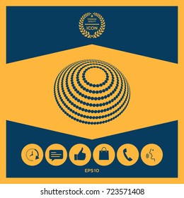 Logo design - Earth symbol