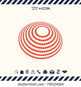 Logo design - Earth symbol