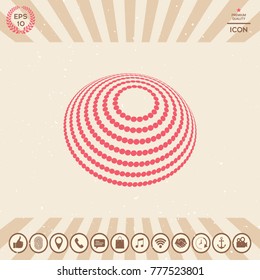 Logo design - Earth symbol