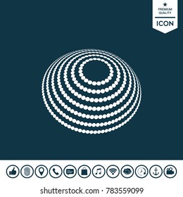 Logo design - Earth symbol