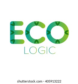 Logo Design. Eco sign. Vector. Eps10