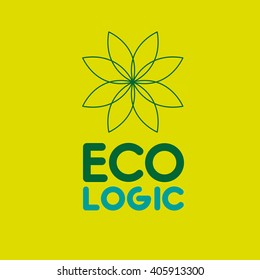 Logo Design. Eco sign. Vector. Eps10