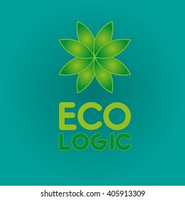 Logo Design. Eco sign. Vector. Eps10