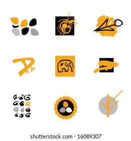 logo design ecology and nature symbols