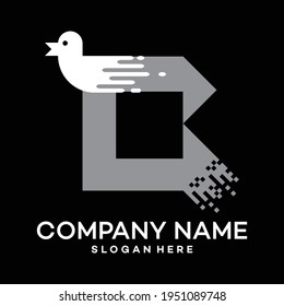 Logo Design Element Letter B