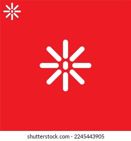 Logo Design Elements Icon Elements loading abstract cool red simple creative background