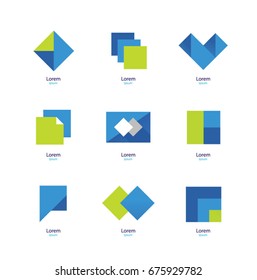 Logo design elements. Trendy hipster icon, logo,
 logotypes, label, monogram.Vector illustration.Isolated on white.