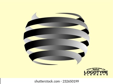 Logo design elements - vector template - isolated corporate logo. easy to use