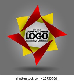 Logo design elements - vector template - isolated corporate logo. easy to use
