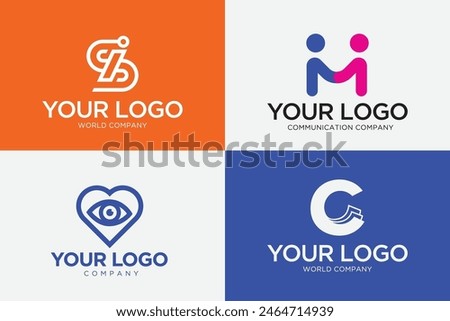 Logo design, emlem, logotype, brand, company 