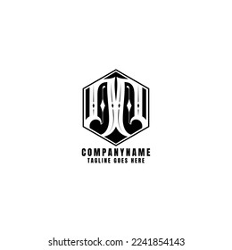 Logo design ethnic vector illustration