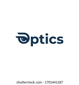 Logo-Design-Optik mit Wortmarken-Buchstaben o