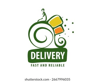 Logo Design for a Fast and Reliable Delivery Service with a Focus on Quality and Speed