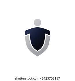 Logo design featuring a Shield and letter U concept, for an Insurance Company or any other logo concept.