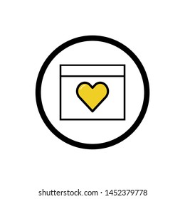 logo design file love in a circle