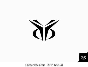logo design with flat minimalist concept