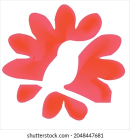 logo design for flower.flower logo vector art illustration.flower icon design.rose template design