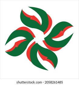 diseño de logotipo para flor.flower logo ilustración de arte vectorial.diseño de icono de flor.diseño de plantilla de rosa