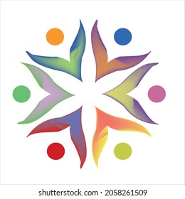 logo design for flower.flower logo vector art illustration.flower icon design.rose template design