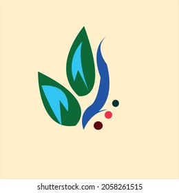 logo design for flower.flower logo vector art illustration.flower icon design.rose template design
