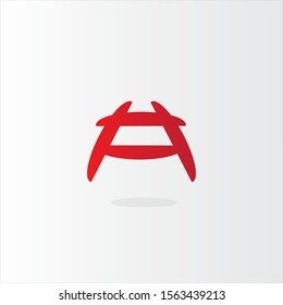 a logo design. font logo design