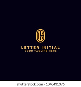 Logo Design G. Initial Letter - Vector