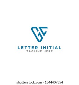 Logo Design with GC Initials. - Vector