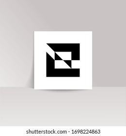 LOGO design.
general logo for a business in the form of a black box
