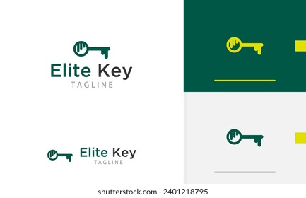 Diseño de logotipo moderno geométrico seguro de la puerta de entrada cerrada protección de seguridad de hacker para la compañía de tecnología símbolo símbolo símbolo símbolo de diseño de vector futurista plantilla de diseño web plana moderna