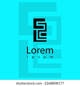 Diseño de logotipo moderno geométrico adecuado para su empresa de identidad