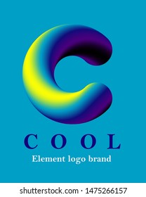 logo design with gradient color