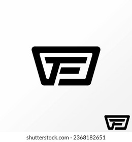 Diseño de logotipo concepto gráfico creativo material vector de calidad superior abstracto letra inicial F tipo de letra emblema de línea clásico Relacionado con la placa de tipografía monográfica