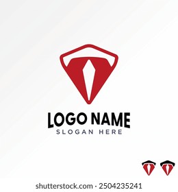 Logo design graphic concept creative premium vector stock letter initial T font badge emblem automotive fast Related to monogram typography technology