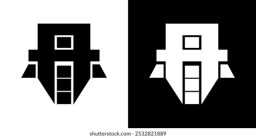 logo A design graphic vector elegan