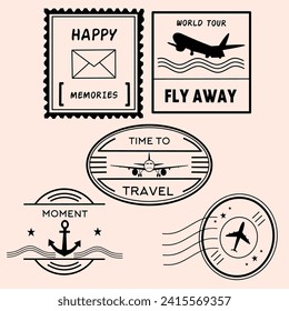 logo design for holidays suitable for holiday stamps, stickers, gifts