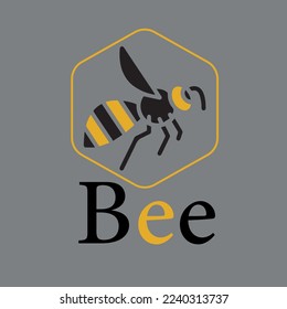 Logo design Honey apiary Bee