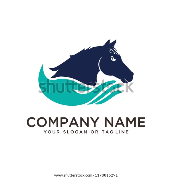 logo design horse care, horse training vector template - Logo Design For Horse Training
