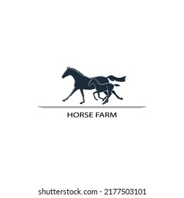 Horse logo design.eps Royalty Free Stock Free Vector