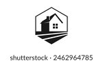 logo design for houses, residences, villages, logo design icons, symbols, vectors, creative ideas.