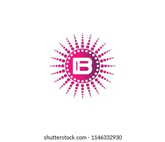 Logo design icon B 