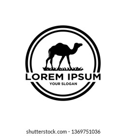 logo design with icon camel