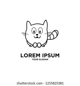 logo design with icon cat