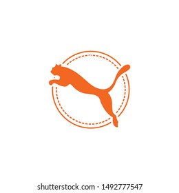 LOGO DESIGN WITH ICON CHEETAH